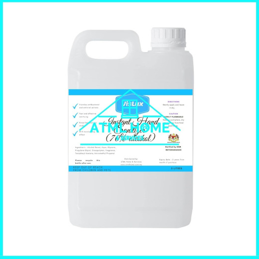 5 Litres Instant Hand Sanitizer (Gel) 70% Alcohol