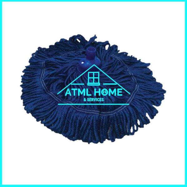 MICROFIBER CIRCULAR MOP - BLUE